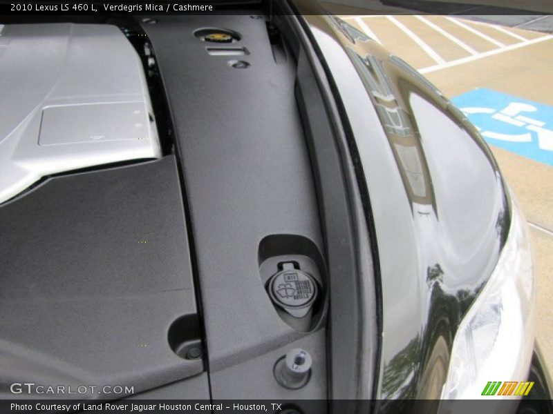 Verdegris Mica / Cashmere 2010 Lexus LS 460 L