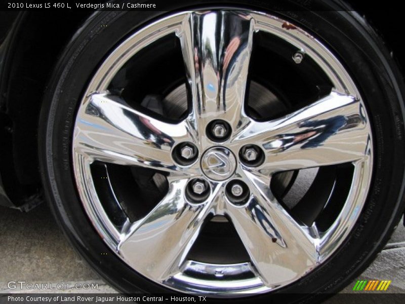 Verdegris Mica / Cashmere 2010 Lexus LS 460 L