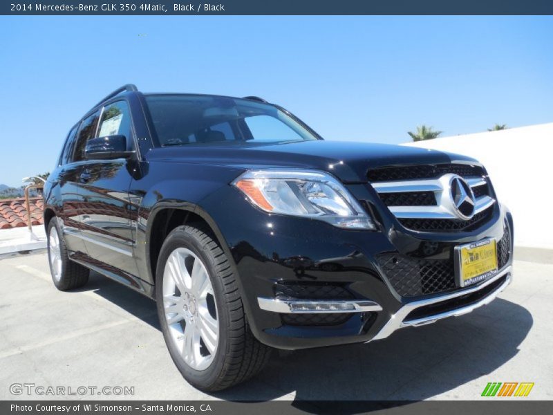 Black / Black 2014 Mercedes-Benz GLK 350 4Matic