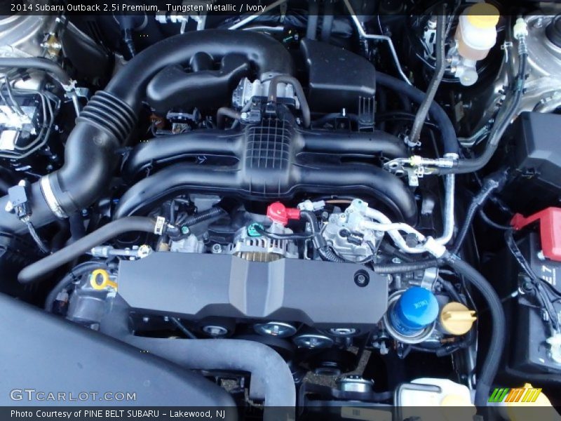 Tungsten Metallic / Ivory 2014 Subaru Outback 2.5i Premium