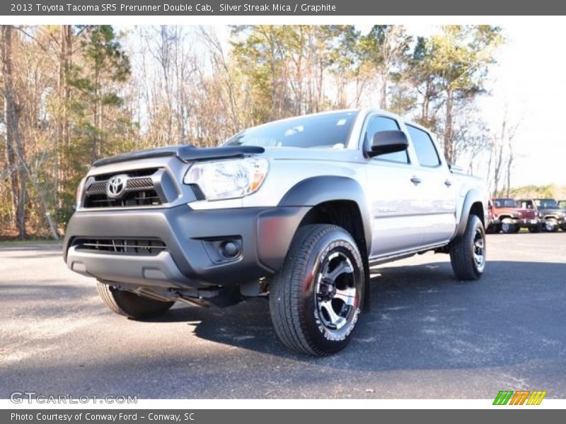 Silver Streak Mica / Graphite 2013 Toyota Tacoma SR5 Prerunner Double Cab