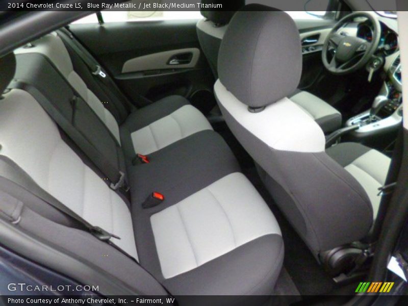 Blue Ray Metallic / Jet Black/Medium Titanium 2014 Chevrolet Cruze LS