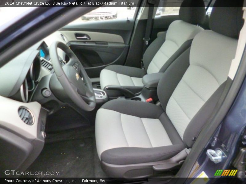 Blue Ray Metallic / Jet Black/Medium Titanium 2014 Chevrolet Cruze LS
