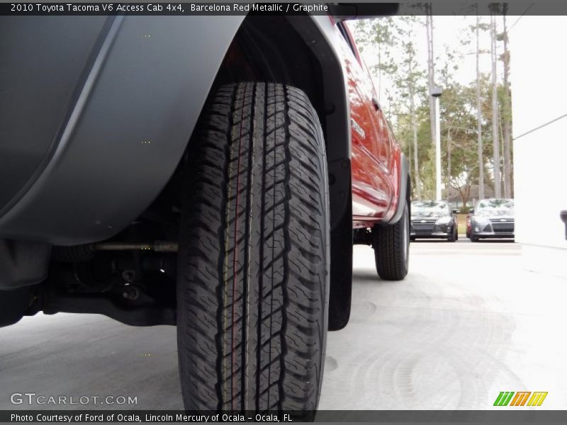 Barcelona Red Metallic / Graphite 2010 Toyota Tacoma V6 Access Cab 4x4