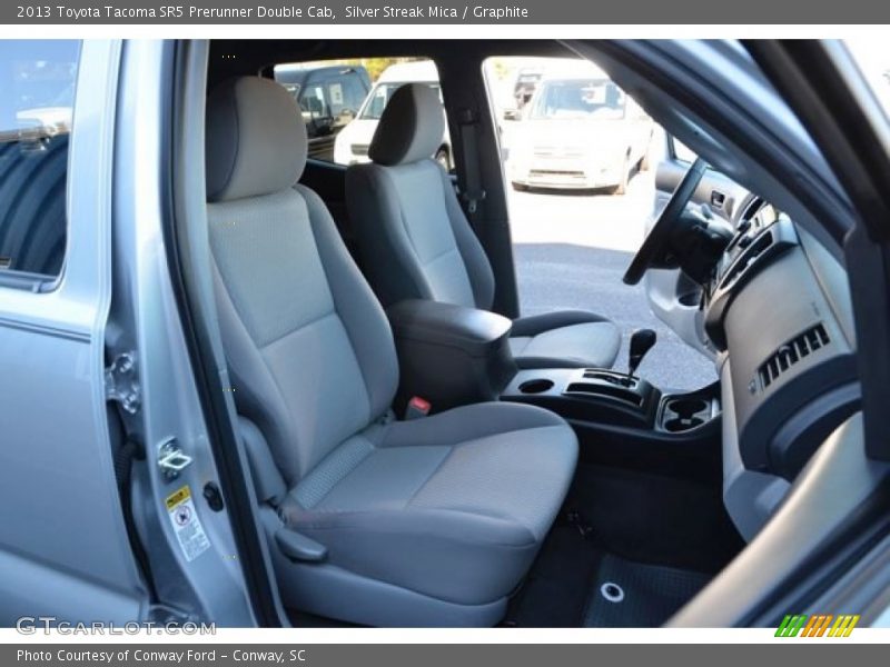 Silver Streak Mica / Graphite 2013 Toyota Tacoma SR5 Prerunner Double Cab
