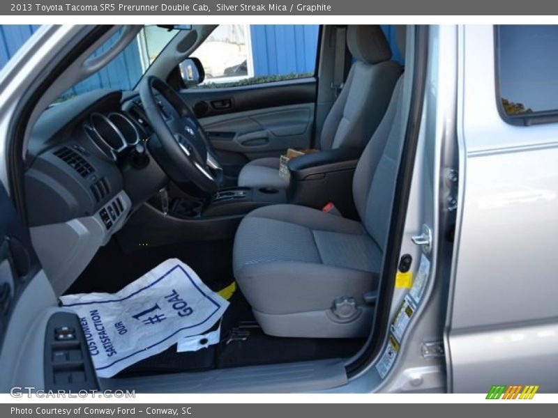 Silver Streak Mica / Graphite 2013 Toyota Tacoma SR5 Prerunner Double Cab