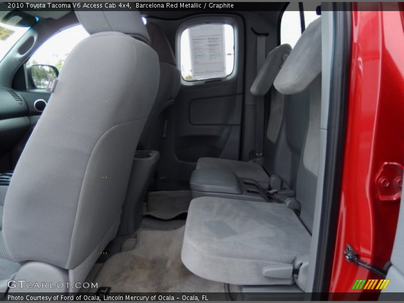 Barcelona Red Metallic / Graphite 2010 Toyota Tacoma V6 Access Cab 4x4