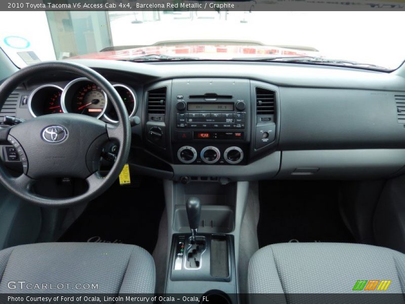 Barcelona Red Metallic / Graphite 2010 Toyota Tacoma V6 Access Cab 4x4