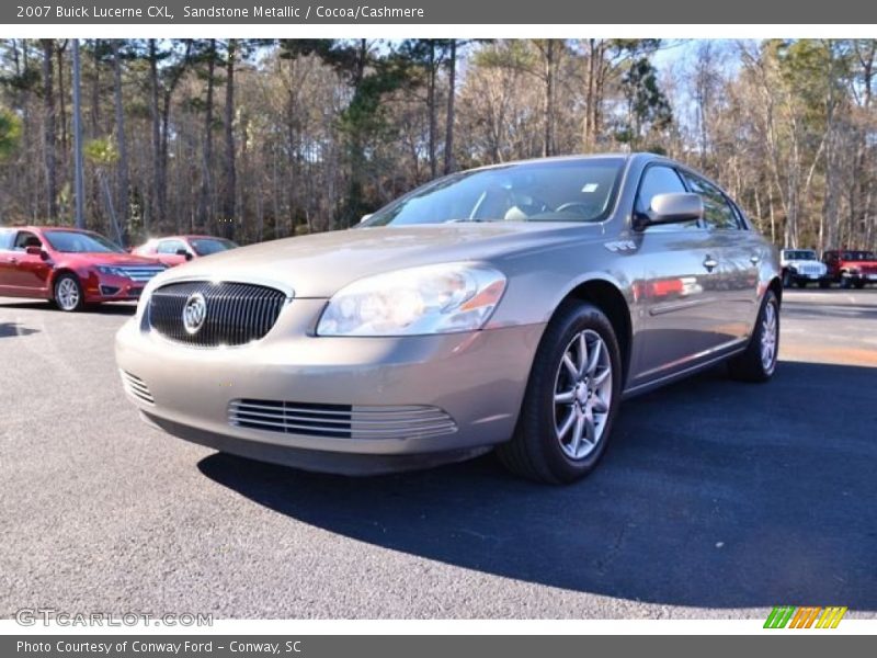 Sandstone Metallic / Cocoa/Cashmere 2007 Buick Lucerne CXL