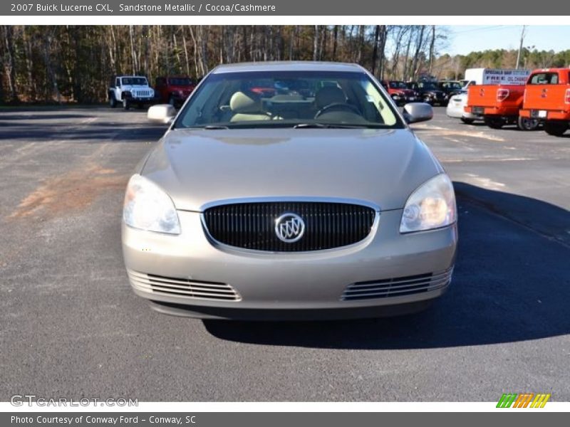 Sandstone Metallic / Cocoa/Cashmere 2007 Buick Lucerne CXL