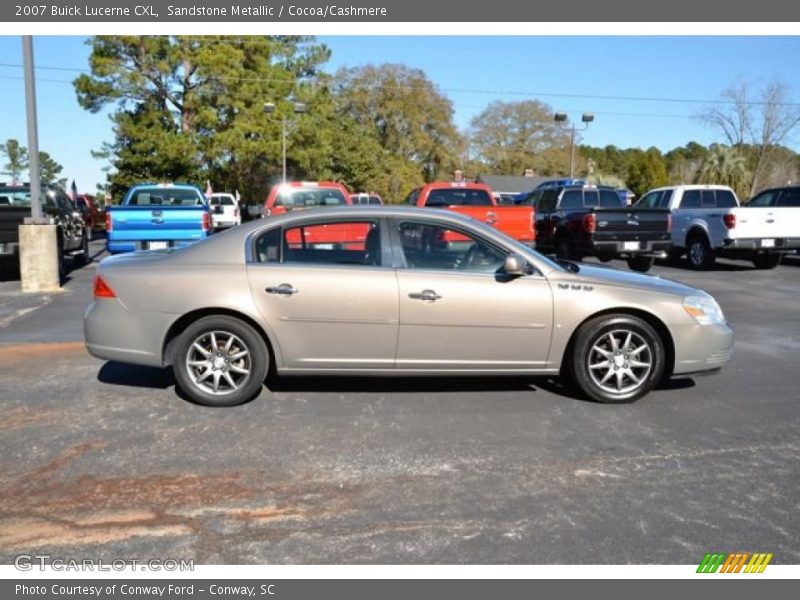 Sandstone Metallic / Cocoa/Cashmere 2007 Buick Lucerne CXL