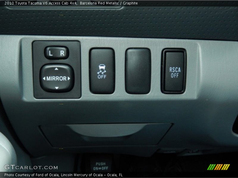 Barcelona Red Metallic / Graphite 2010 Toyota Tacoma V6 Access Cab 4x4