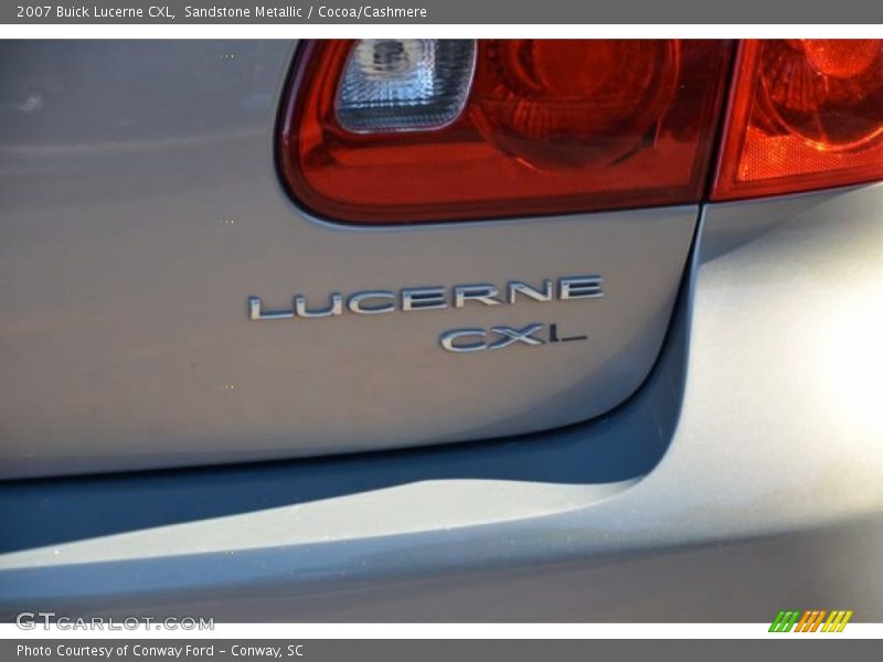 Sandstone Metallic / Cocoa/Cashmere 2007 Buick Lucerne CXL