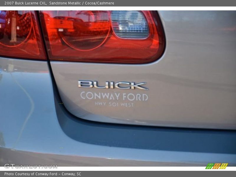 Sandstone Metallic / Cocoa/Cashmere 2007 Buick Lucerne CXL