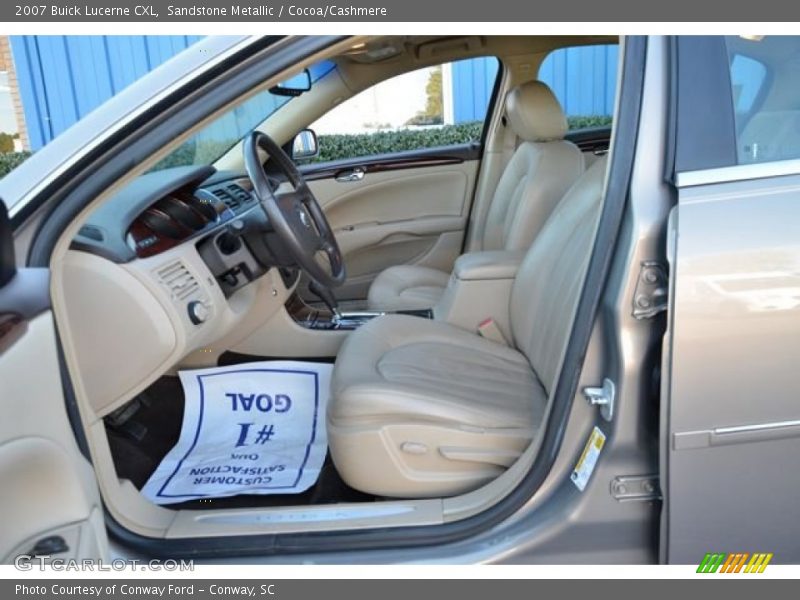 Sandstone Metallic / Cocoa/Cashmere 2007 Buick Lucerne CXL