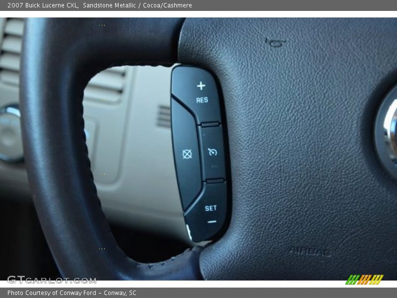 Sandstone Metallic / Cocoa/Cashmere 2007 Buick Lucerne CXL
