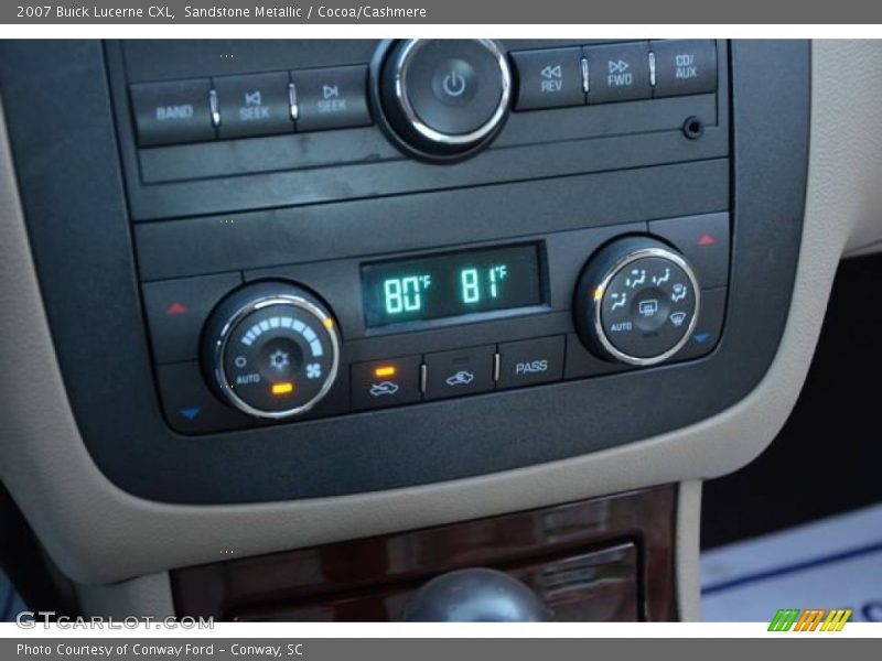 Sandstone Metallic / Cocoa/Cashmere 2007 Buick Lucerne CXL