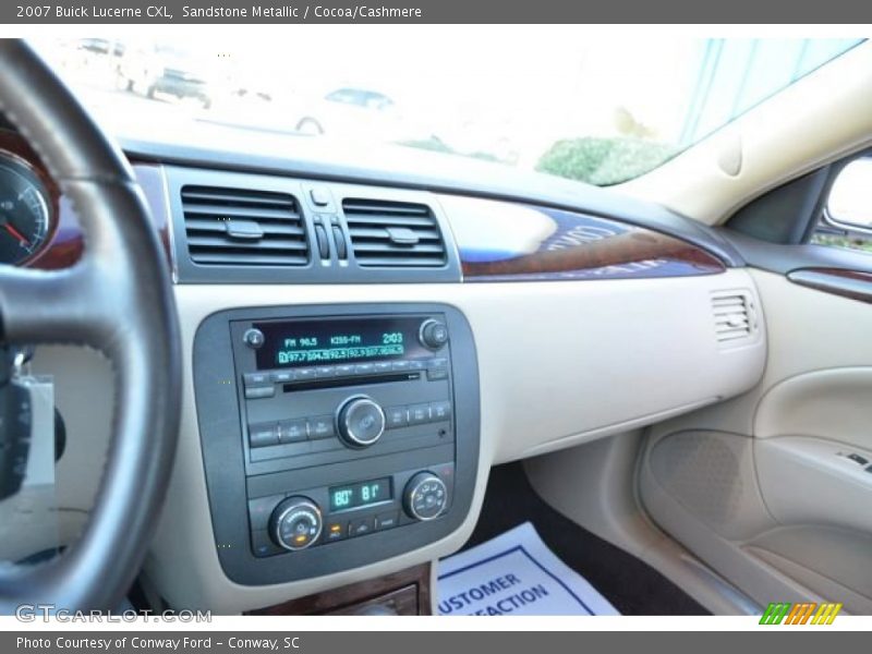 Sandstone Metallic / Cocoa/Cashmere 2007 Buick Lucerne CXL