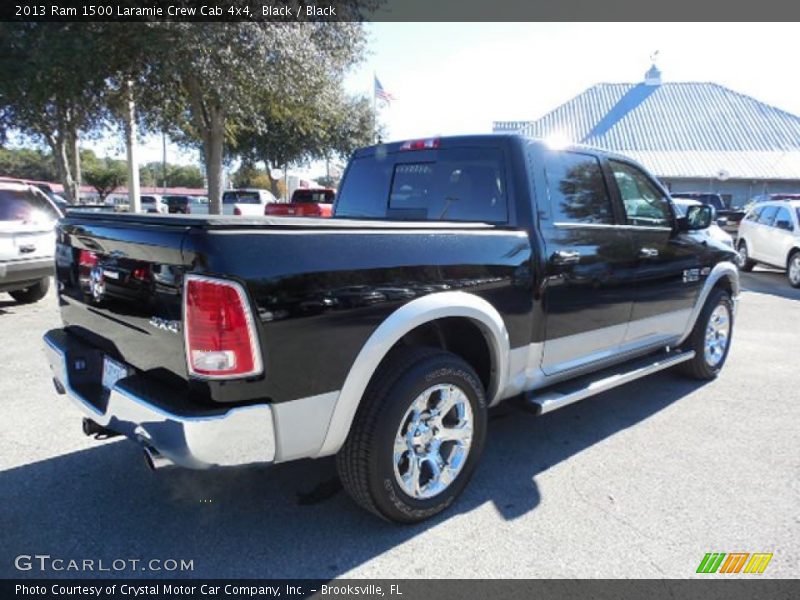 Black / Black 2013 Ram 1500 Laramie Crew Cab 4x4