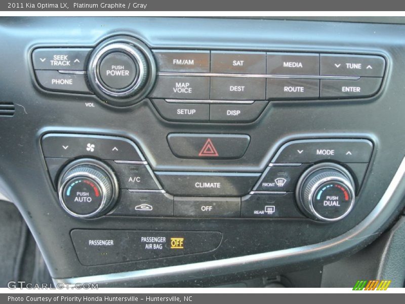 Platinum Graphite / Gray 2011 Kia Optima LX