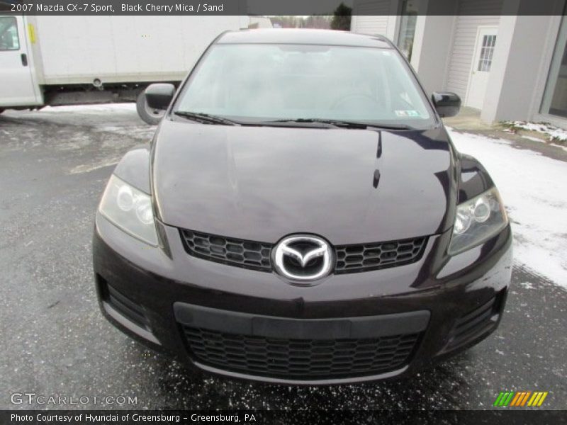Black Cherry Mica / Sand 2007 Mazda CX-7 Sport