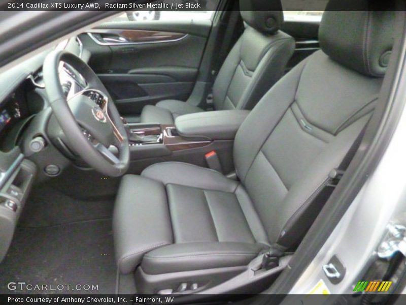 Radiant Silver Metallic / Jet Black 2014 Cadillac XTS Luxury AWD
