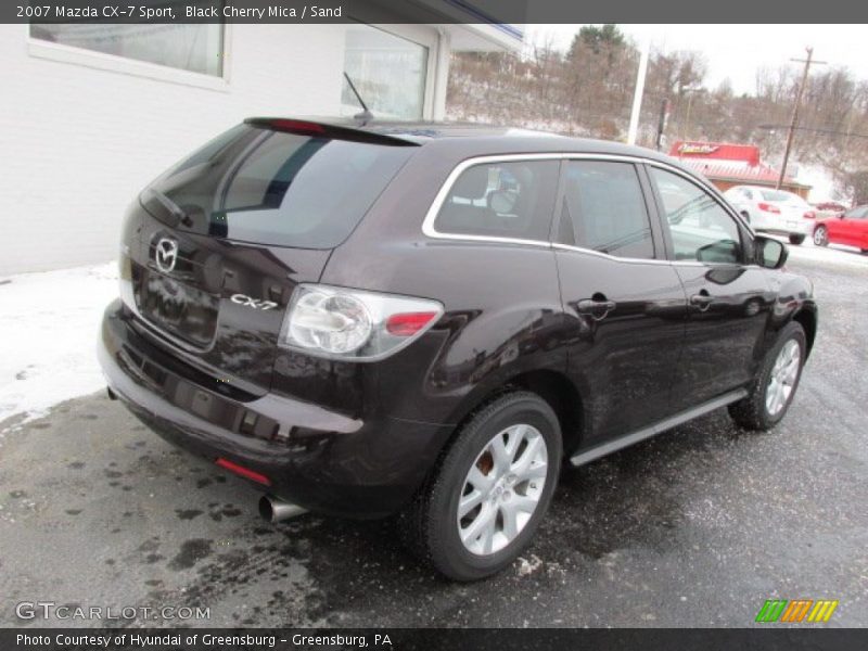 Black Cherry Mica / Sand 2007 Mazda CX-7 Sport