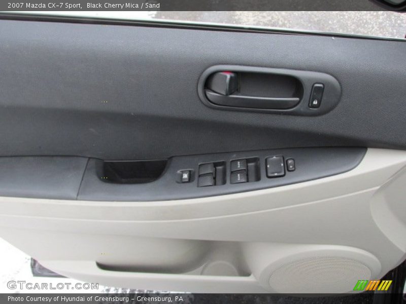 Black Cherry Mica / Sand 2007 Mazda CX-7 Sport