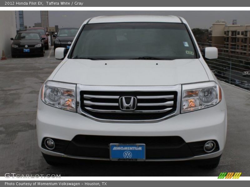 Taffeta White / Gray 2012 Honda Pilot EX