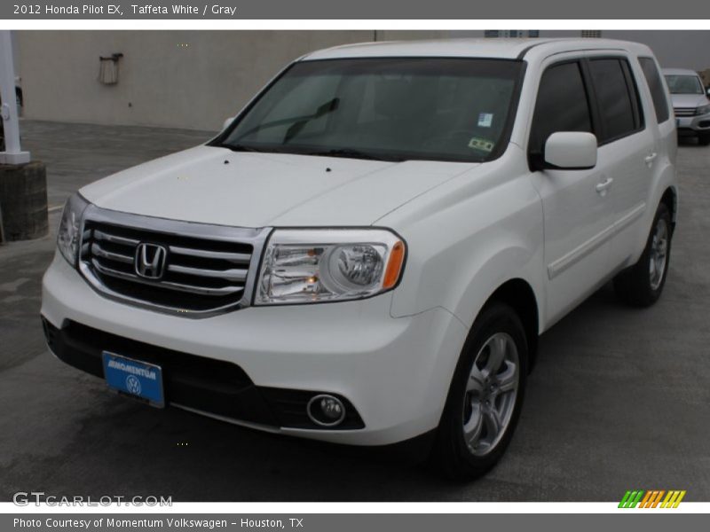 Taffeta White / Gray 2012 Honda Pilot EX
