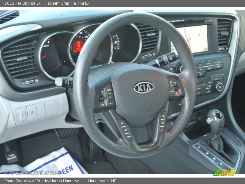 Platinum Graphite / Gray 2011 Kia Optima LX