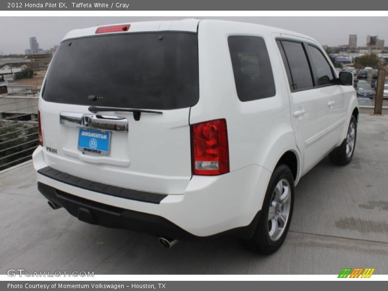 Taffeta White / Gray 2012 Honda Pilot EX