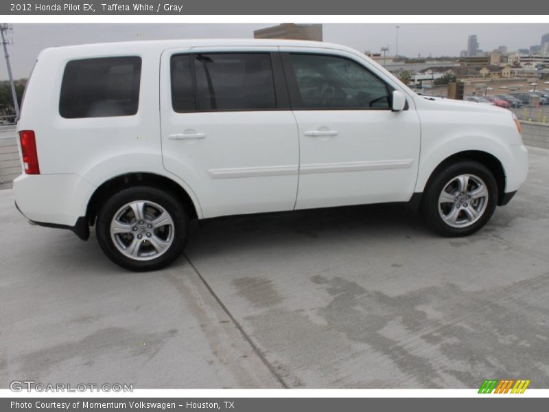 Taffeta White / Gray 2012 Honda Pilot EX