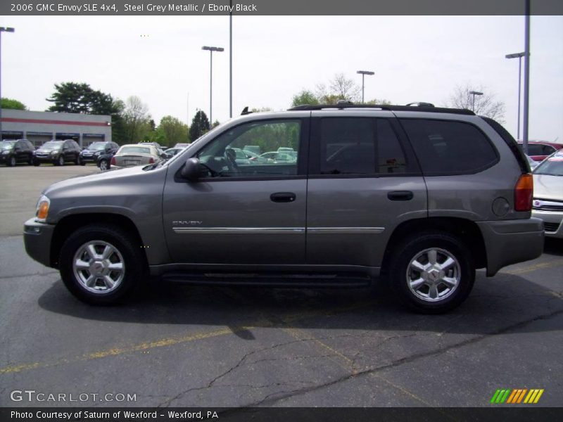Steel Grey Metallic / Ebony Black 2006 GMC Envoy SLE 4x4