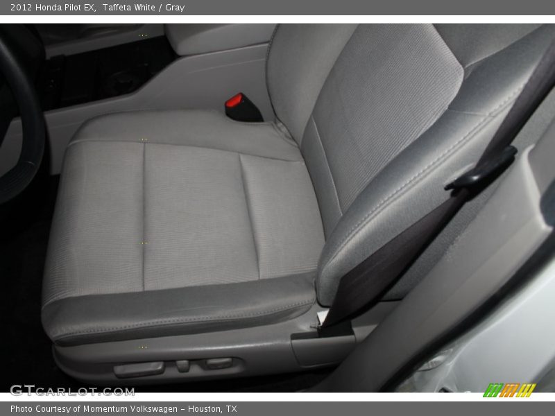 Taffeta White / Gray 2012 Honda Pilot EX