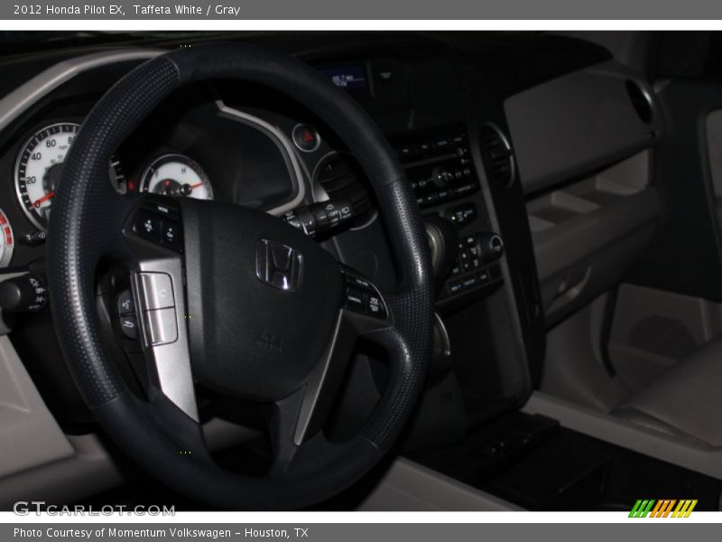 Taffeta White / Gray 2012 Honda Pilot EX