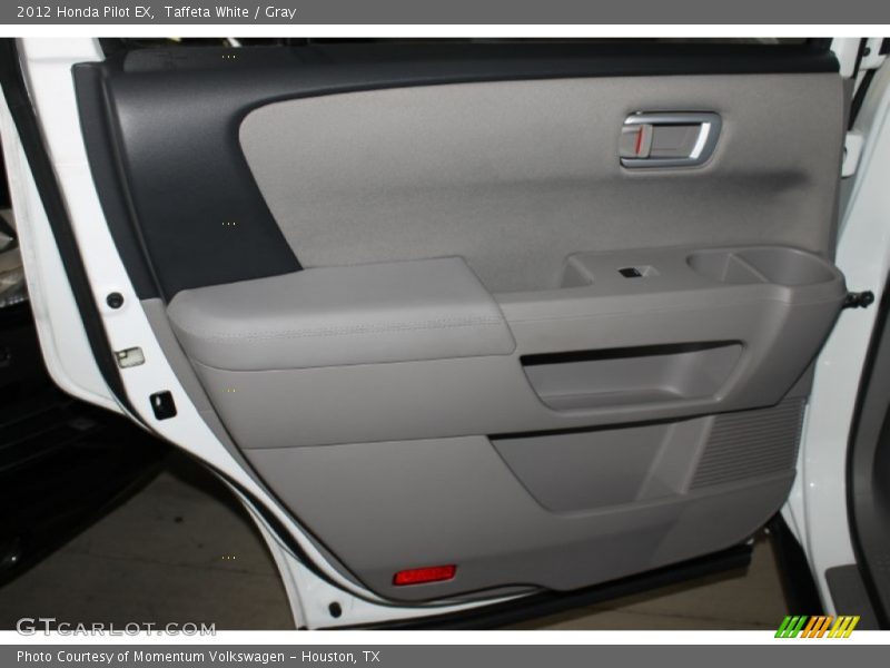Taffeta White / Gray 2012 Honda Pilot EX