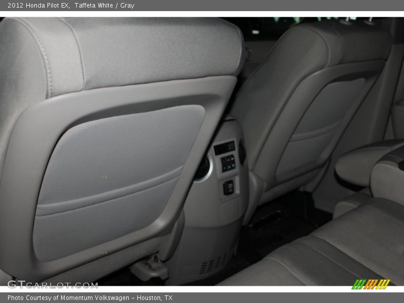 Taffeta White / Gray 2012 Honda Pilot EX