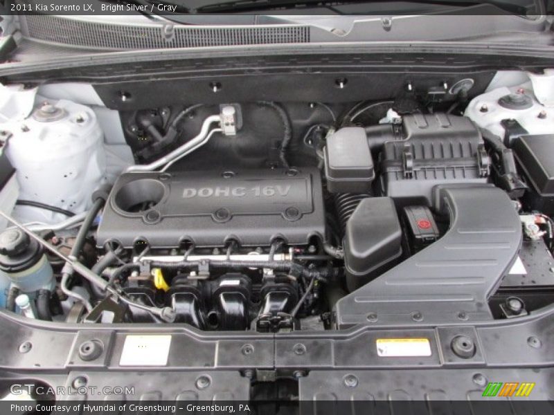Bright Silver / Gray 2011 Kia Sorento LX
