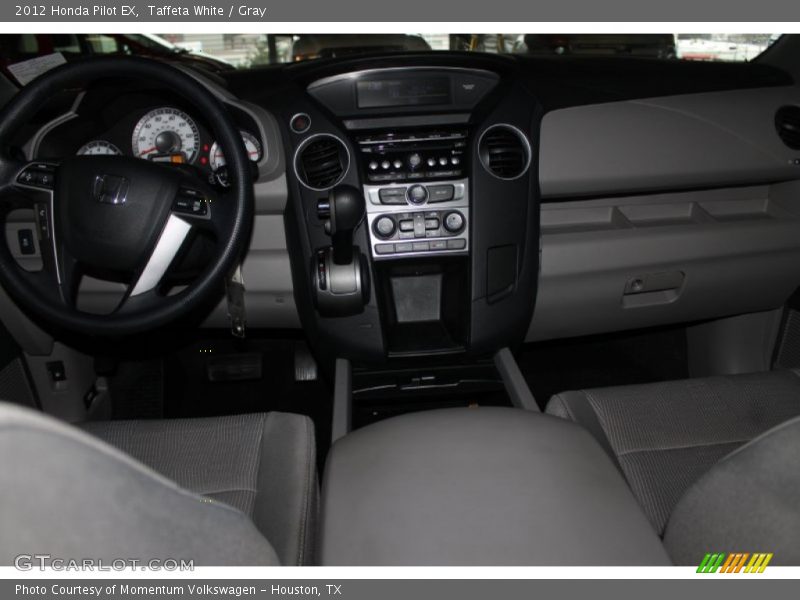 Taffeta White / Gray 2012 Honda Pilot EX