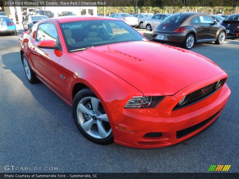 Race Red / Charcoal Black 2014 Ford Mustang GT Coupe