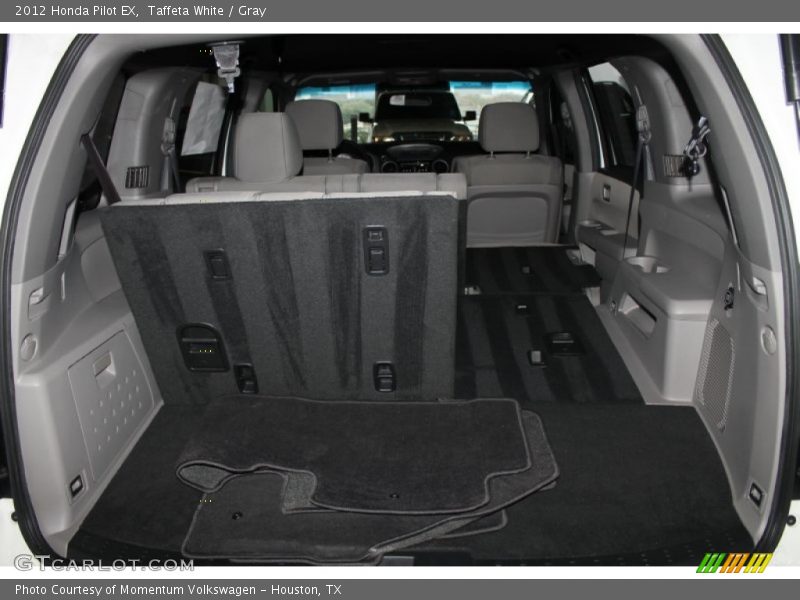 Taffeta White / Gray 2012 Honda Pilot EX