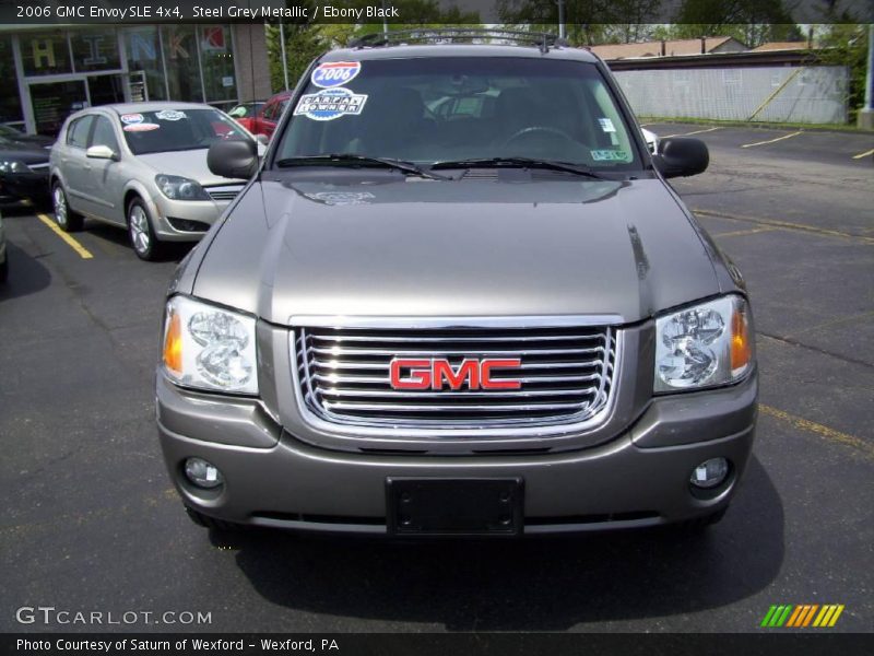 Steel Grey Metallic / Ebony Black 2006 GMC Envoy SLE 4x4