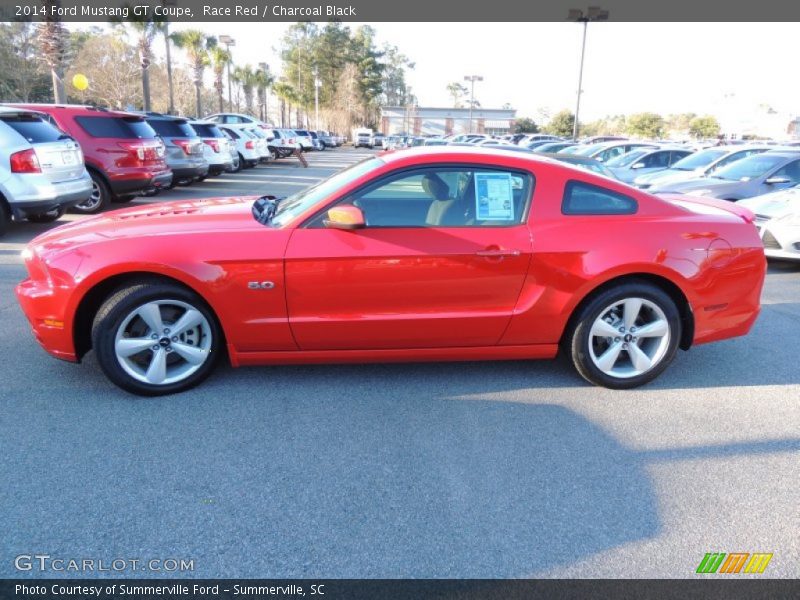 Race Red / Charcoal Black 2014 Ford Mustang GT Coupe