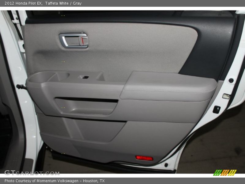 Taffeta White / Gray 2012 Honda Pilot EX
