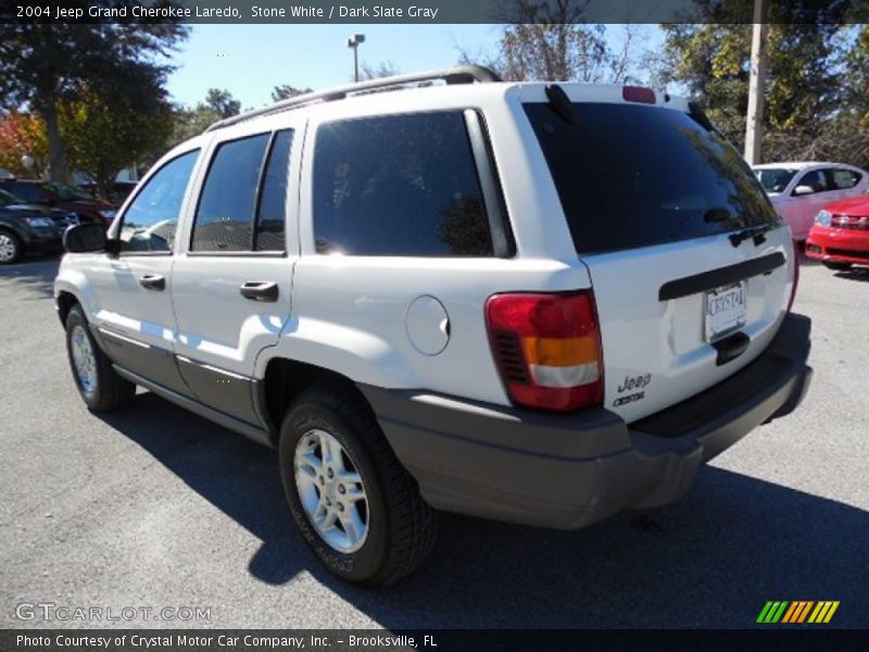 Stone White / Dark Slate Gray 2004 Jeep Grand Cherokee Laredo