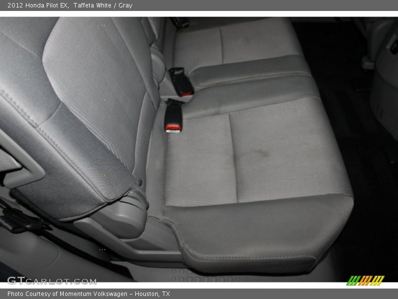Taffeta White / Gray 2012 Honda Pilot EX