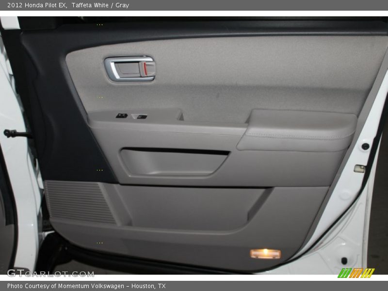 Taffeta White / Gray 2012 Honda Pilot EX