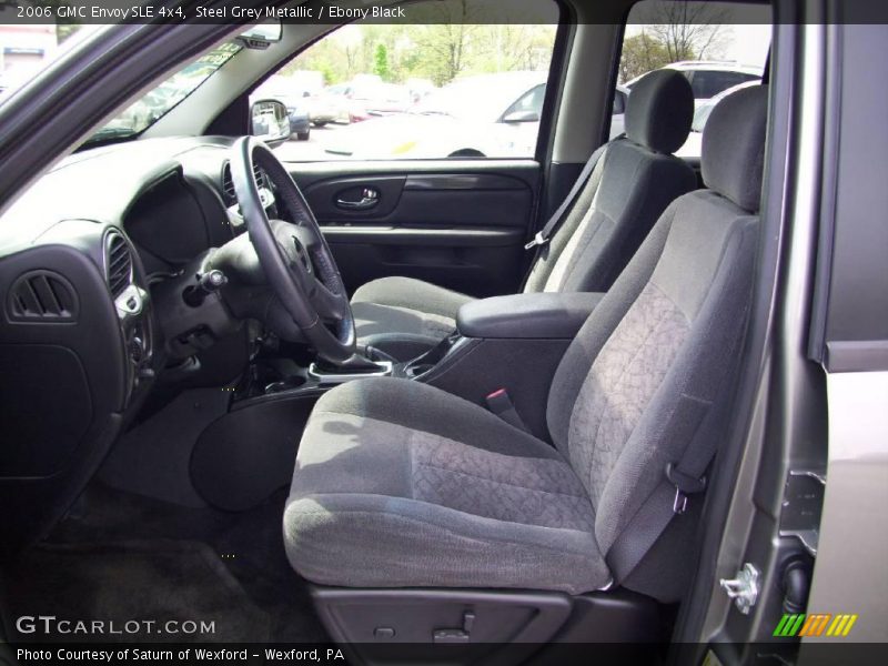 Steel Grey Metallic / Ebony Black 2006 GMC Envoy SLE 4x4
