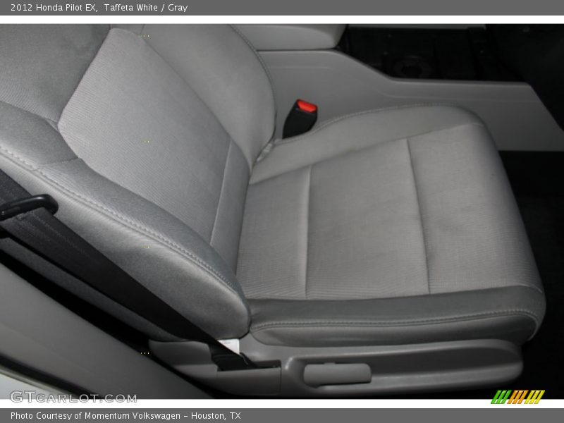 Taffeta White / Gray 2012 Honda Pilot EX